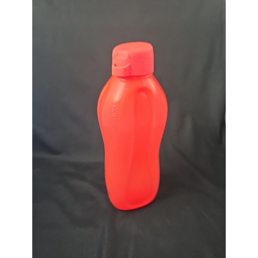 NEW TUPPERWARE NEW EXTRA LARGE ECO BOTTLE WATER 2 L/ 64 OZ-IN ORANGE TUMBLER
